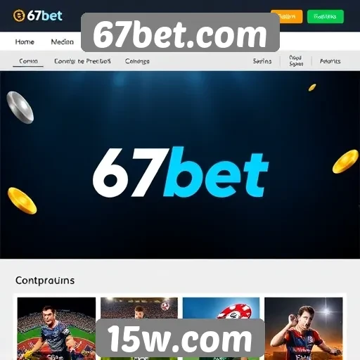 Opcões de jogos disponíveis em 67bet.com